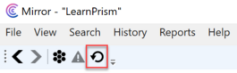 Prism for C/AL: Indication that the mirror updates are available