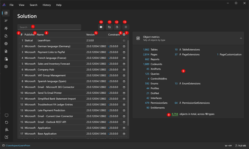 Prism for AL: solution overview