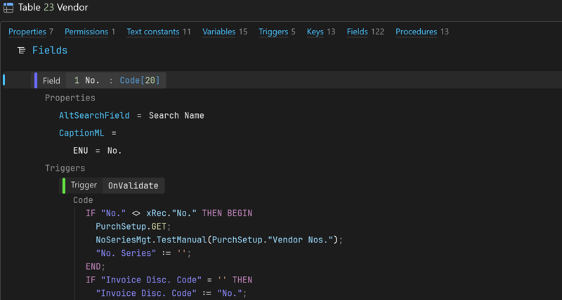 Prism for C/AL: Structured object view